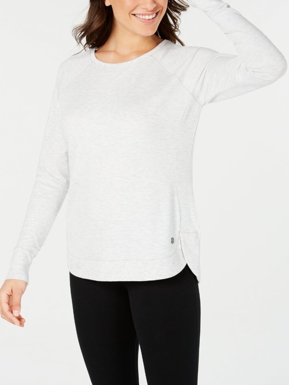 Ideology Womens Activewear Activewear Fitness Pullover Athletic Top